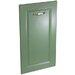 Front pentru masina de spalat vase 45cm MDF verde drept